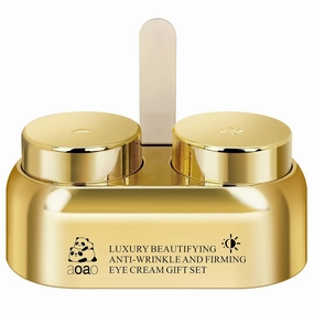 Eye Cream, Caffeine & Niacinamide Eye Cream for Dark Circles, Rapid Wrinkle Repair, Retinol & Hyaluronic Acid to Fight Fine Lines, Wrinkles, & Dark Spots, Eye Care for Women, 0.507fl.oz