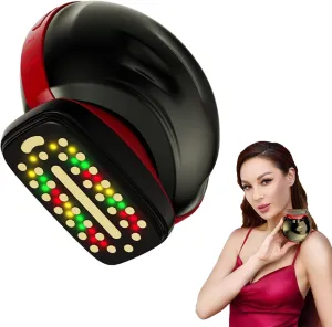 Face Massager with Light Therapy for Face, 3-in-1 Skin Tightening Device for Wrinkles, Home Use Face Lifting Device