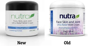 Face, Skin & Joint Ultra Relief Cream Nutra Health 8 oz (240ml) Cream