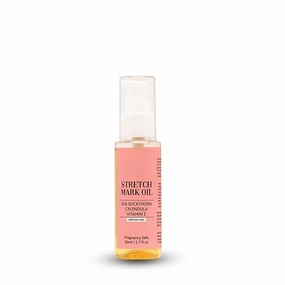 Face & Body Oil Suitable for S.t.r.e.t.c.h M.a.r.k Removal with Sea B.u.c.k.t.h.o.r.n Calendula Vitamin E | All Skin Types | 50ml
