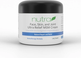 Face, Skin & Joint Ultra Relief Cream Nutra Health 2 oz (60 ml) Jar