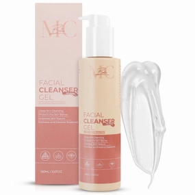 Facial Cleanser for All Skin Types - Non-Scented & Peppermint Cleanser with Sodium Hyaluronate, Organic Milk Thistle & Willow Bark Extract for Acne Treatment, Deep Cleansing (Non Scented)