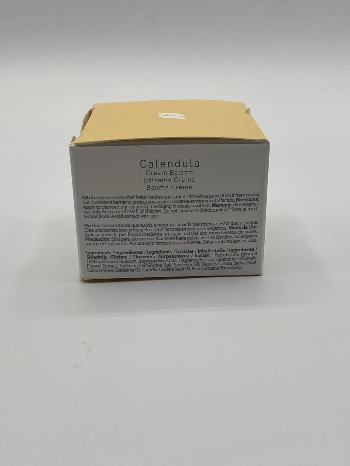 FARMASi Dr C Tuna Calendula Cream Balsam, Body Pure Natural Skincare Repair and Moisturizer Healing Effects for Dry Skin, Plant Rich Protection with Calendula, Chamomile 2.7 Fl (New Package)