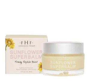 FarmHouse Fresh Peptide Moisturizer, Daily Face Cream with Peptides. Deep Hydration, Sunflower Superbalm Firming Peptide Boost
