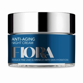 Fior'a Collagen & Retinol Night Cream - Anti-Aging, Reduce Wrinkles & Fine Lines with Hyaluronic Acid for Neck and Facial Firming Skin Care - 50 g, 1.76 oz
