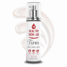 Firm Skin Tightening Cream, Peptide for Face, Neck & Décolleté, Post-Weight Loss Support, Lifts Crepey Skin, Anti-Aging, Vegan, Paraben-Free, 50ml