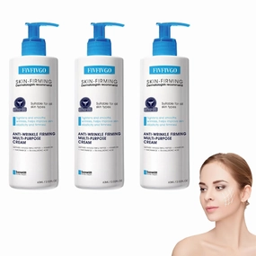 Fivfivgo Ultra Firming & Revitalizing Cream，Advanced New Fivfivgo Skin Firming Cream, Body Lotion Moisturizer, Face Lotion & Body Cream-Renew Skin Firmness for All Skin Types (3Bottles, 60ml)