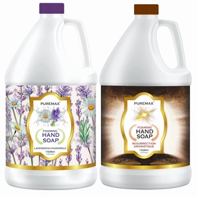 Foaming Hand Soap Lavender and Citrus | Gentle, Moisturizing | Ready to Use | Made in USA | 1 Gallon Pack of 2 |