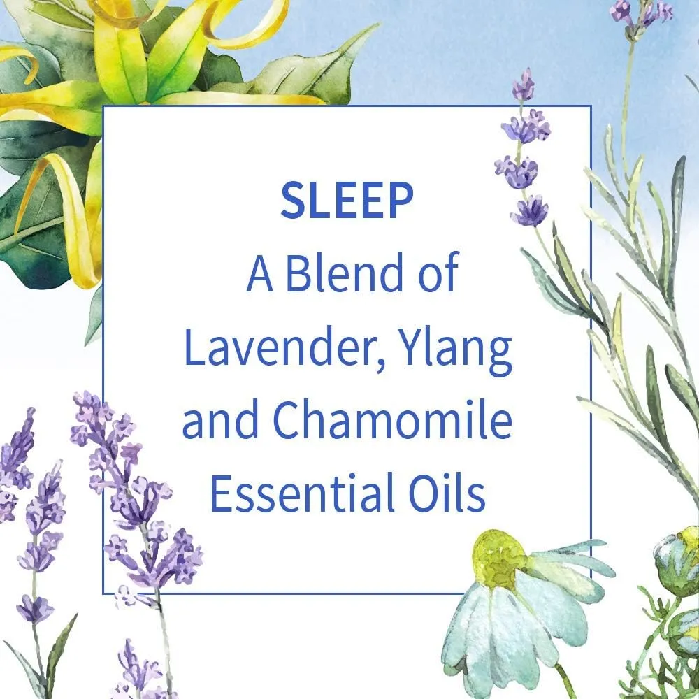Garden of Life Essential Oils, 100% Organic and Pure Lavender Essential Oil Plus Ylang Ylang & Chamomile - Sleep Blend for Diffusers, Home, Skin & Body Care - Calming, Relaxing, Peaceful, 0.5 fl oz