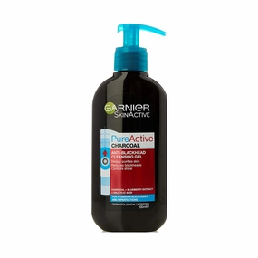 Garnier Pure Active Charcoal Anti Blackhead Cleansing Gel 200ml