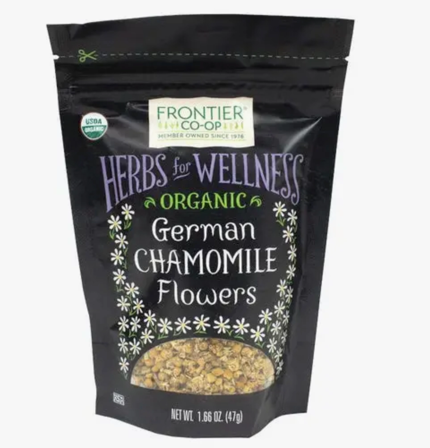 German Chamomile Flowers, Certified Organic