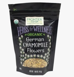 German Chamomile Flowers, Certified Organic