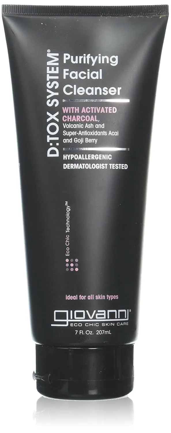 Giovanni Cosmetics Dtox System Purifying Facial Cleanser Step 1-7 fl oz