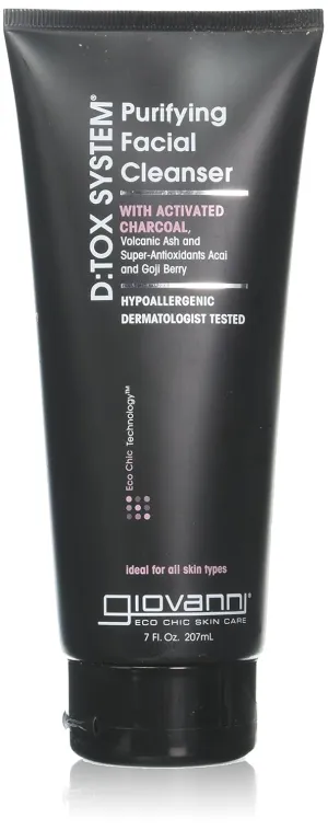 Giovanni Cosmetics Dtox System Purifying Facial Cleanser Step 1-7 fl oz