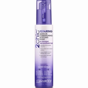 Giovanni 2chic Repairing Leave-in Conditioning & Styling Elixir Blackberry   Coconut Milk 118ml