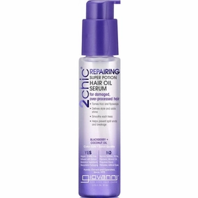 Giovanni 2chic Repairing Super Potion Hair Oil Serum Blackberry   Coconut Oil 81ml