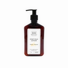Goat Milk Lotion, Honey Almond Fragrance, Hydrating Lotion for Men & Women With Nourishing Goat Milk, Shea Butter, Sunflower Oil & Aloe, Packed With Vitamin A, E & Selenium, 9 Oz