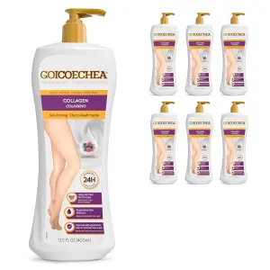 Goicoechea Lotion Skin Firming for Legs, Body, Arms, 13.5 oz., Pack of 6