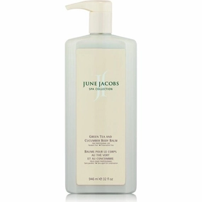 Green Tea and Cucumber Body Balm / 32 oz. Back Bar by June Jacobs