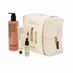 Hand Treatment Set - Moisturizing Hand Soap, Nail and Cuticle Oil, Hydrating Lotion - With Jojoba Oil, Vitamin E, Hypoallergenic Fragrance - 3 pc