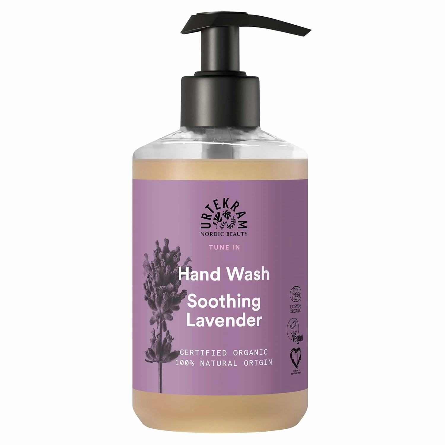 Hand Wash - All skin types - Soothing Lavender - 300 ml, Vegan, Organic, Natural Origin