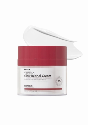 Hanskin Retinol Facial Cream, Repair Fine Lines & Wrinkle, Anti Aging Moisturizing Cream, For Smoothing Firming Revitalizing Radiant Glow Skin, Korean Skincare, 50ml/1.69 FL Oz