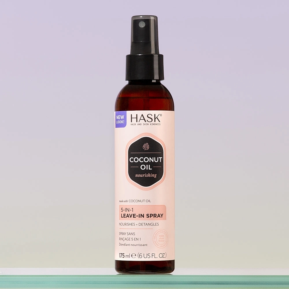 Hask Monoi Coconut Oil Nourishing 5-In-1 Leave-In Conditioning Spray 175ml