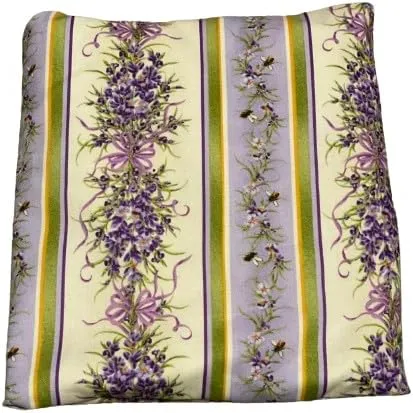 Heating Dream Pillow with Lavender and Rice (Light Green/Purple Stems)