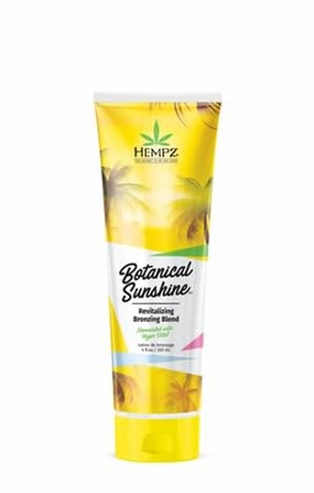 Hempz Botanical Sunshine Revitalizing Bronzing Blend Formulated with Vegan DHA 9oz