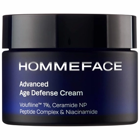 HommeFace Advanced Age Defense Anti-Wrinkle Day & Night Face Cream for Men, 1.76 oz