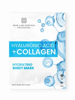 Hyaluronic Acid   Collagen Professional Face Mask 5 masks