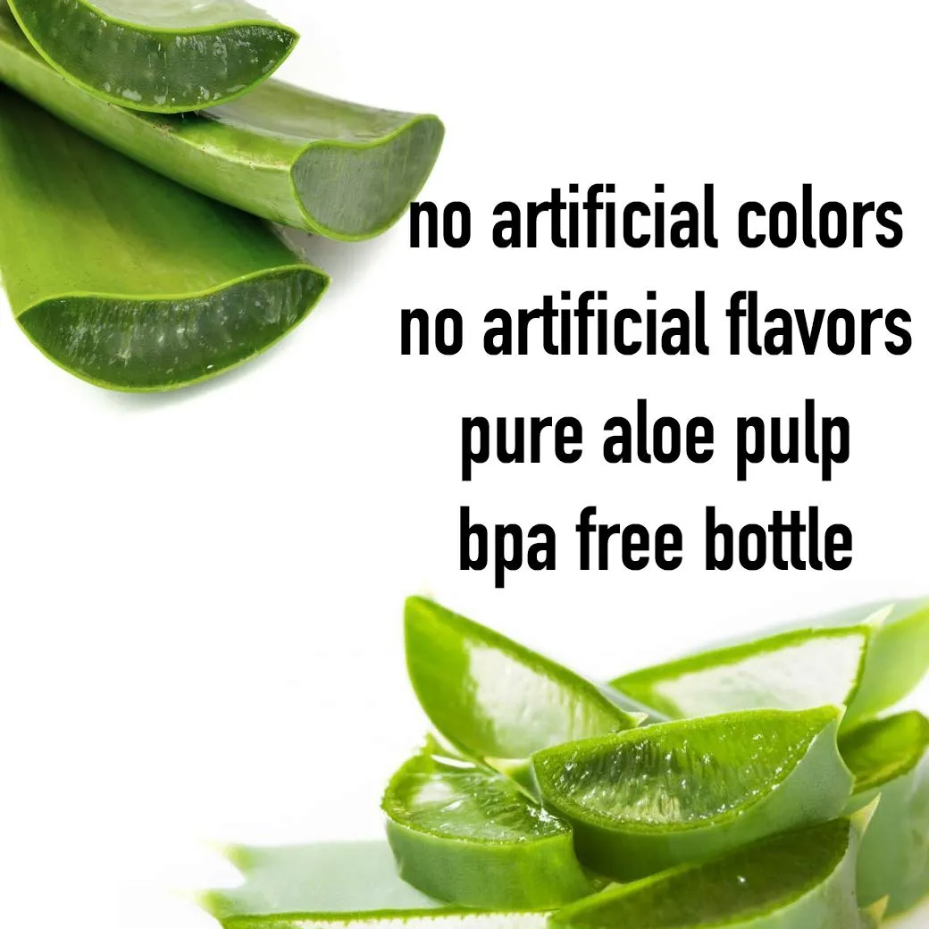 Iberia Aloe Vera Drink with Aloe Vera Pulp, Original, 16.9 fl oz (Pack of 24)