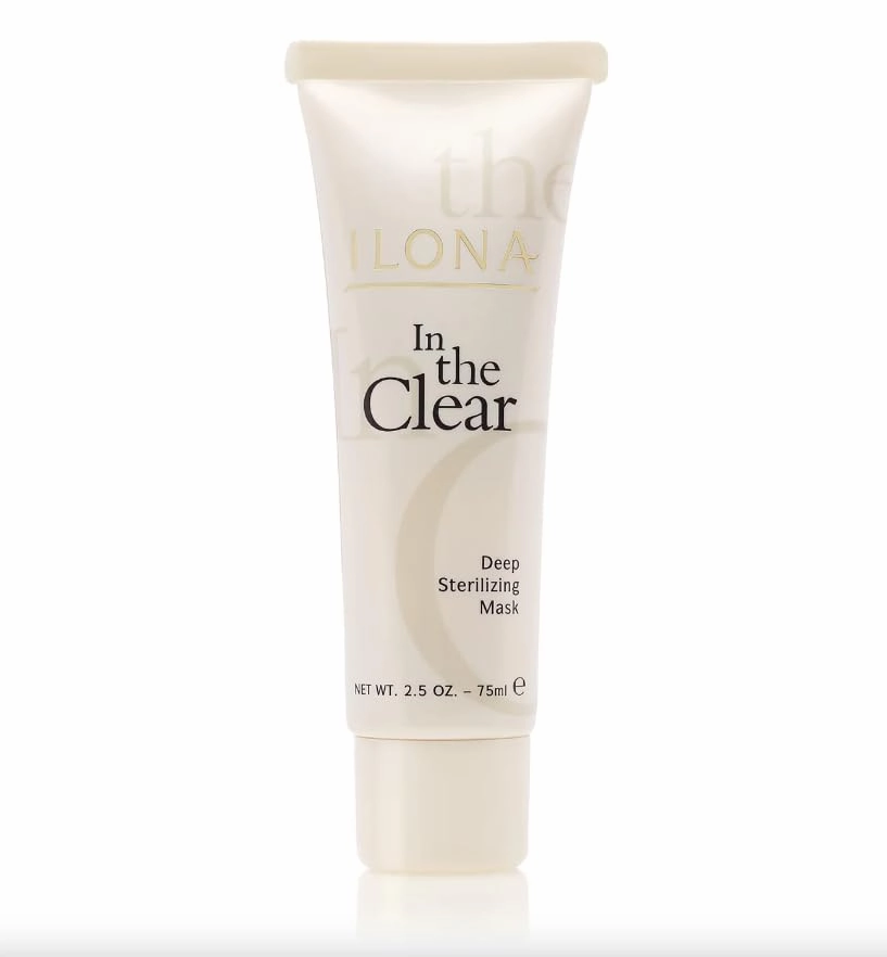 ILONA In the Clear | Calming, Blemish Purifying, Gel Face Mask | Pore Tightening & Skin Cooling Treatment | Witch Hazel & Neem Seed Oil | 2.4 ounces