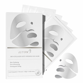 ISTON Bio-Collagen Real Deep Mask 5 EA - Skin Hydrating, Pore Minimizing, Firming and Lifting