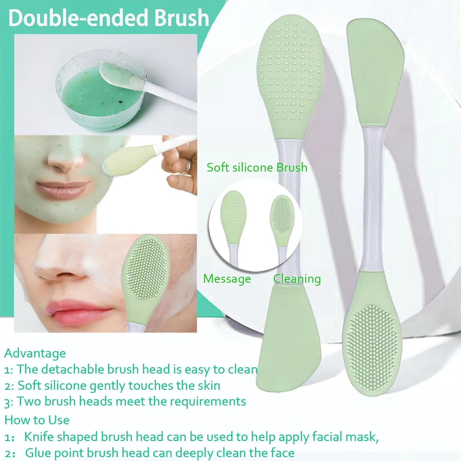 Jelly Mask Powder for Facials, Aloe Vera Jelly Masks for Facials Professional,Jelly Face Mask,Hydrating, Rubber Mask for Fight Fine Lines with Double-ended Silicone Brush, 23 Fl Oz