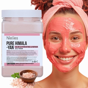 Jelly Mask For Facials, Vajacial Jelly Mask, Face Mask For Instant Hydration, Vegan Peel Off Face Mask, For Cleaning, Calming (Pure Himala Yan)