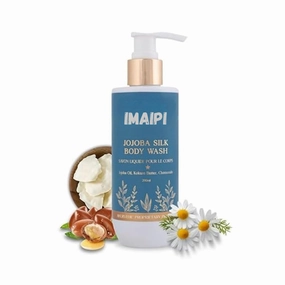 Jojoba Silk Body Wash with Kokum Butter and Chamomile, Hydrating and Soothing, 200ml