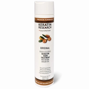 KERATIN RESEARCH Brazilian Keratin Hair Treatment Complex Blowout LONG Lasting Keratin Treatment with Argan Oil Straightening Smoothing Professional Results Keratina (10oz, 300ml)