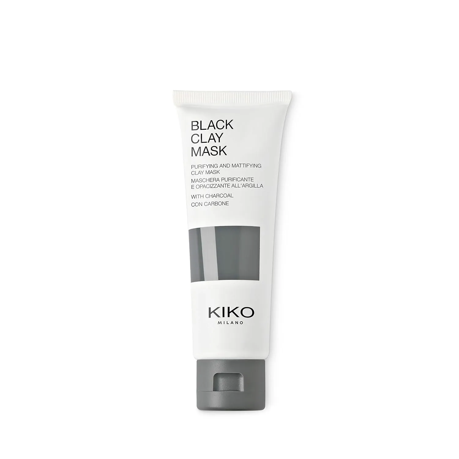KIKO Milano Black Clay Mask | Purifying Matte-finish Face Mask With Charcoal And Black Clay