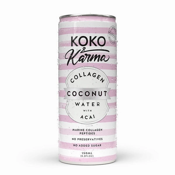 Koko and Karma Coconut Water - Collagen and Acai