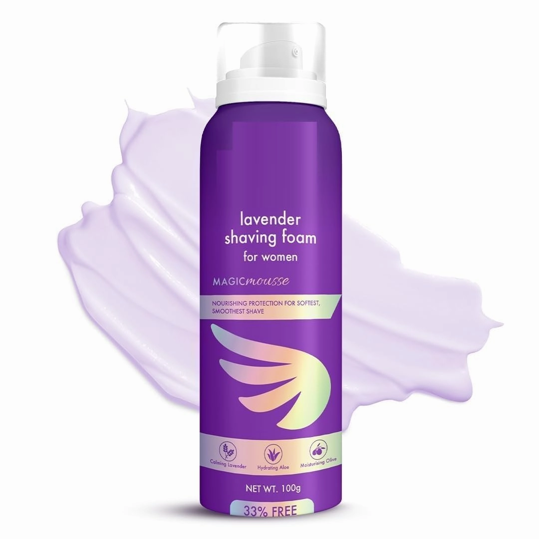 L.avender Shaving Foam - 100g For Women