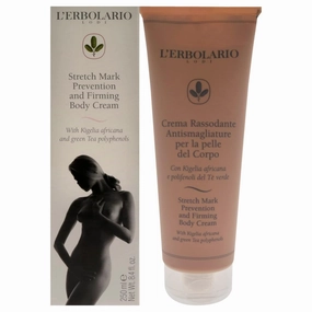 L'Erbolario Stretch Mark Prevention and Bust Skin Firming Cream - Stretch Mark Cream - Skin Firming Formula - Shea Butter and Kigelia Extract - 8.4 oz