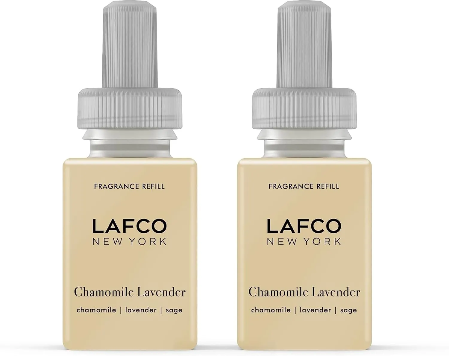 LAFCO New York Pura Smart Device Refill, Chamomile Lavender - Pack of 2 - Vial Delivers Up to 2 Weeks of Fragrance Life - Made in the USA