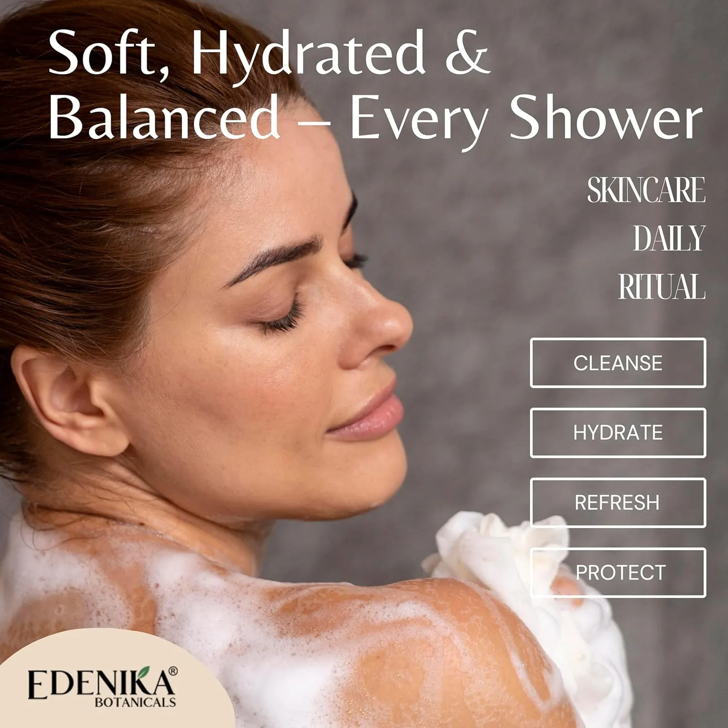 Lavender Oil Body Wash, Aromatic Shower Experience, Cleanses While Calming & Relaxing Your Senses, Stress Relief, Aids Sleep, For Dry, Sensitive, All Skin Types (16 fl oz, 2-Pack)