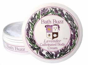 Lavender Caffeinated Body Cream - 6 oz