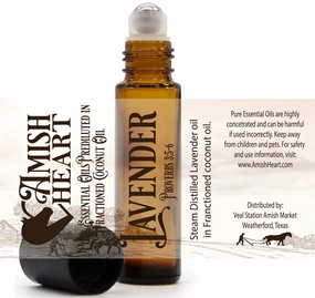 Lavender Essential Oil Roller | Gentle & Portable | Amish Heart