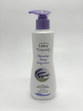 Lavender Pearl Powder Body Lotion, Deeply Moisture Skin Care, Lightweight & Non-Greasy, Hypoallergenic, For Dry Rough & Sensitive Skin, Cruelty Free, 350ml / 11.8 fl oz