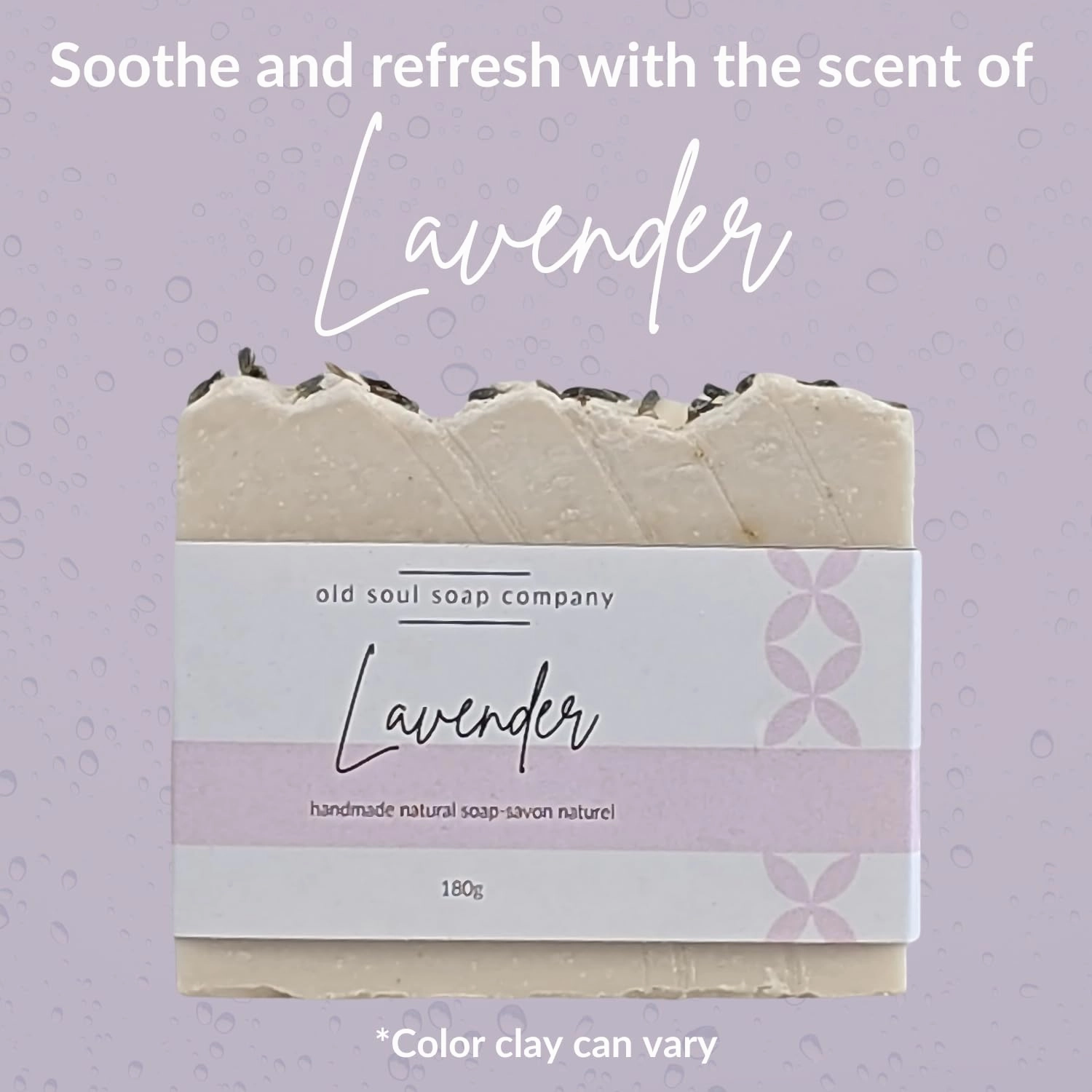 Lavender Soap Collection Soap Bar – Skin Renewing, Vegan-Friendly with Lavender & Tea Tree Oil – Deep Cleansing & Nourishing for Glowing Skin – 5.8 oz Pack 4