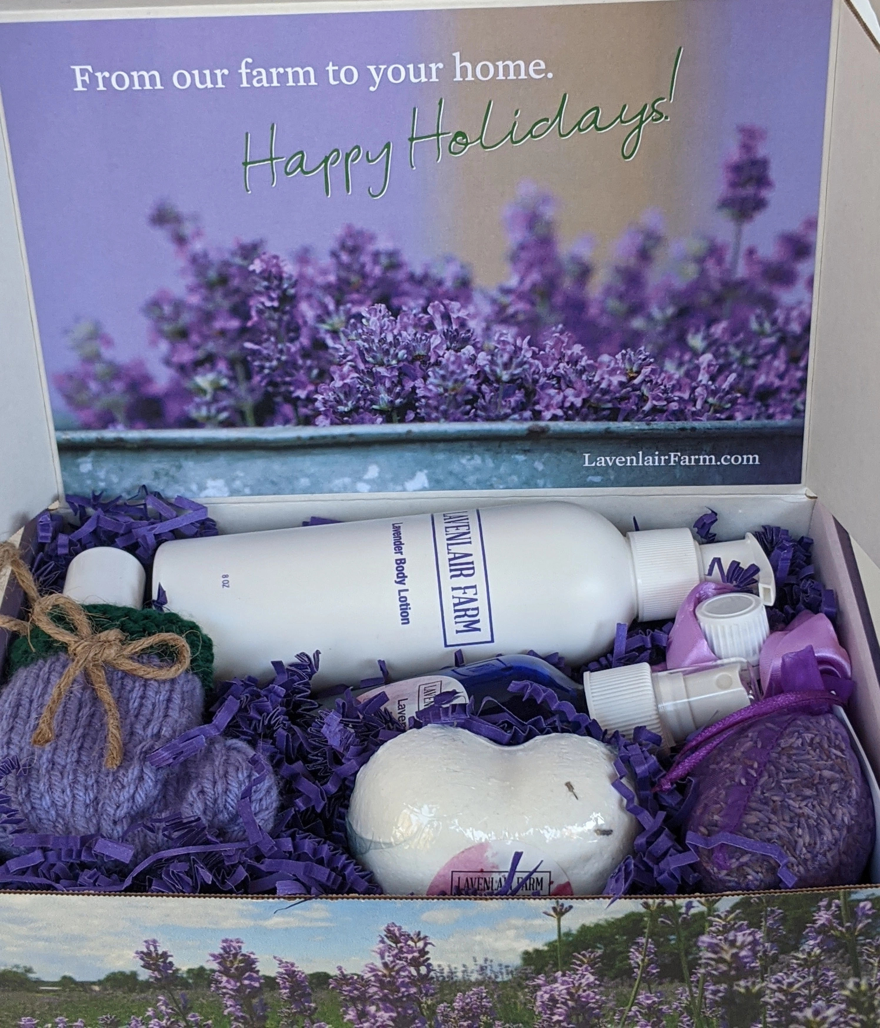 Lavish Lavender Gift Box