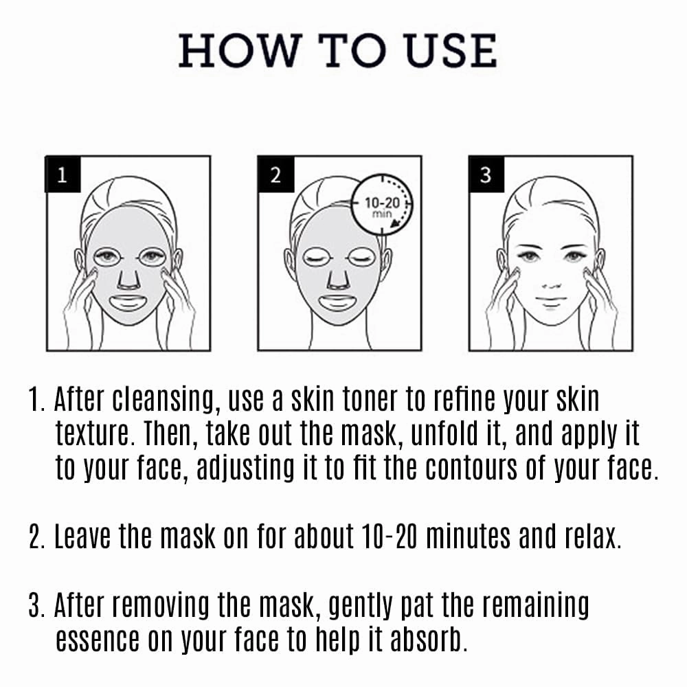 Leaders Mediu Amino AC-FREE Acne Control Facial Sheet Mask | AHAs, BHAs, Salicylic Acid, Snail Secretion, Chamomile | For Oily, Acne-Prone Skin, Reduces Blemishes (10 Sheets)